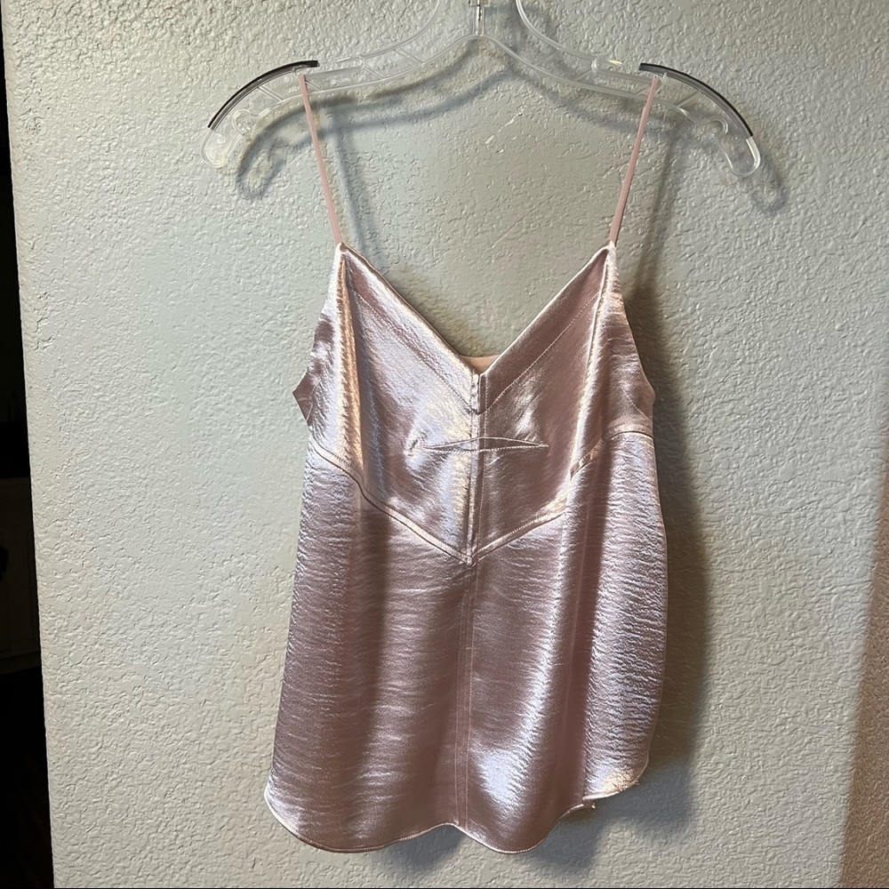 Anthropology Moulinette soeurs silk spaghetti strap tank